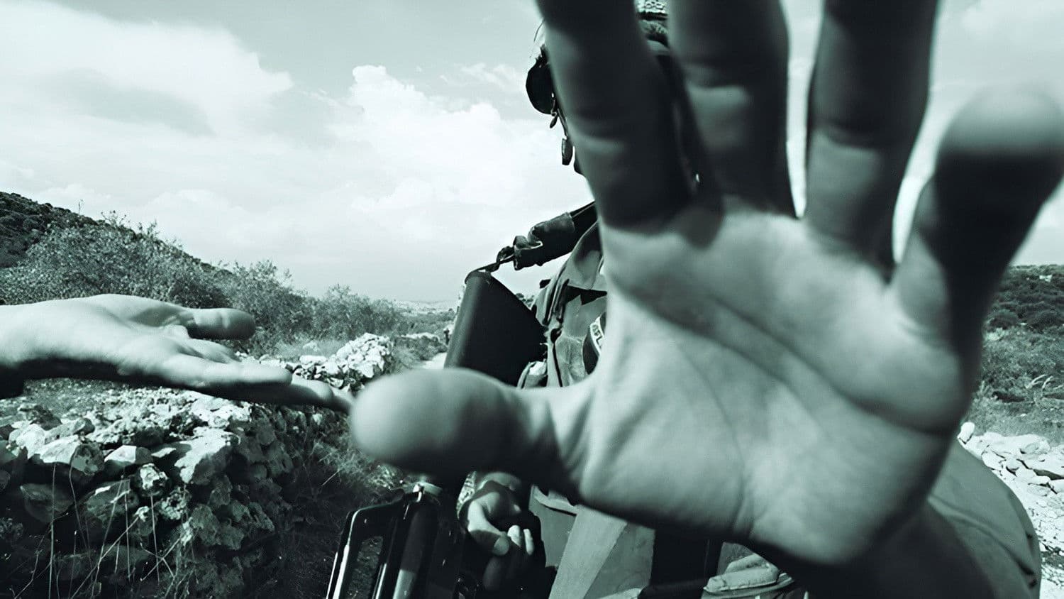 Palestine Blues backdrop