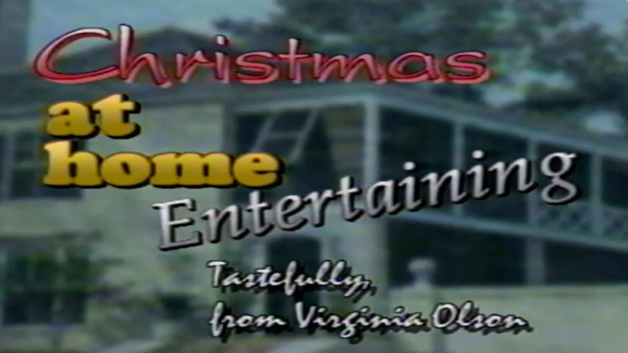 Christmas at Home: Entertaining Tastefully from Virginia Olson backdrop