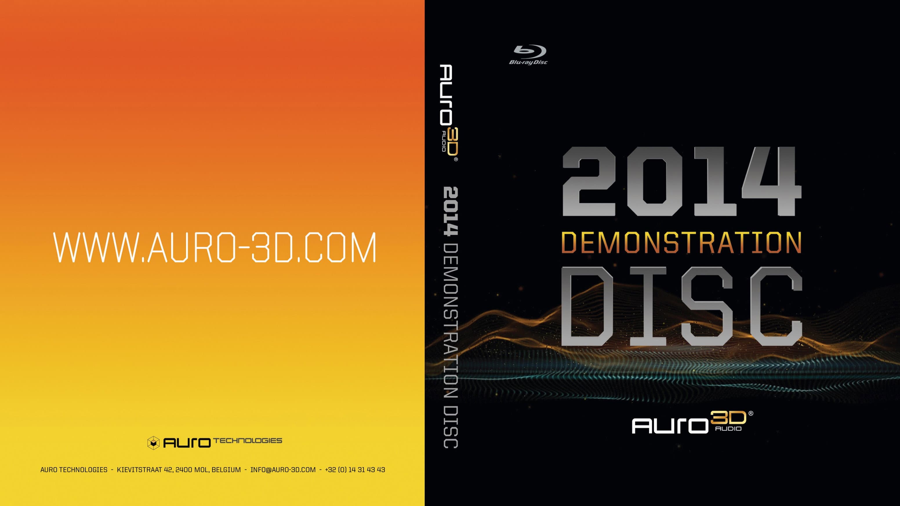 AURO-3D Demonstration Disc backdrop