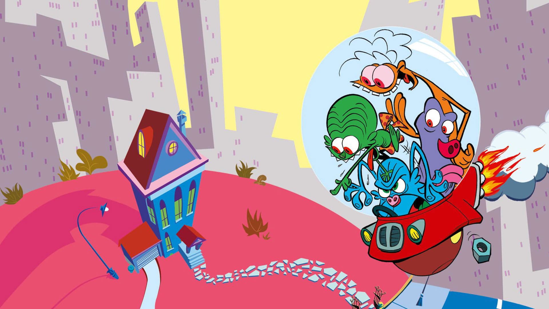 Space Goofs backdrop