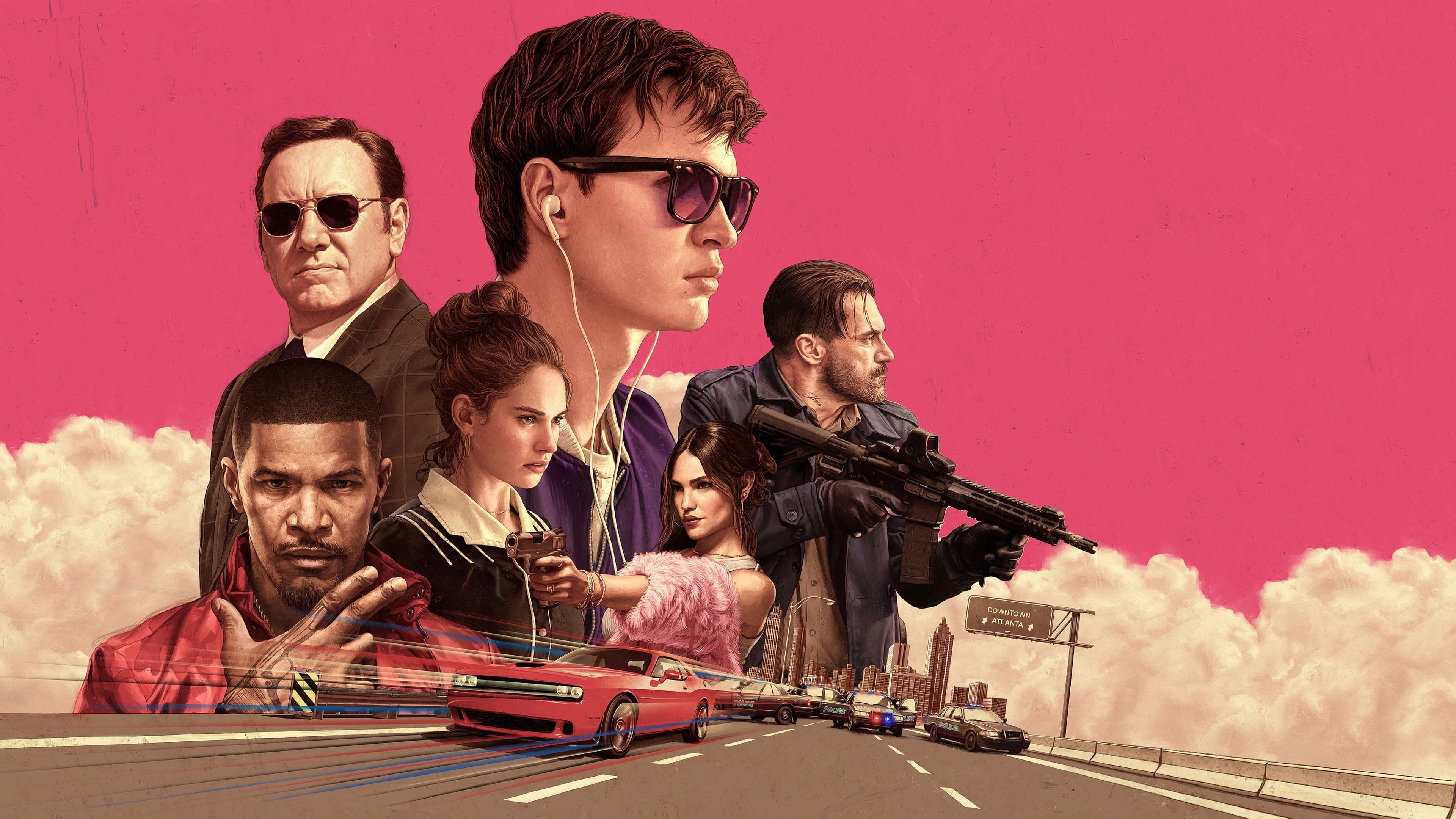 Baby Driver backdrop
